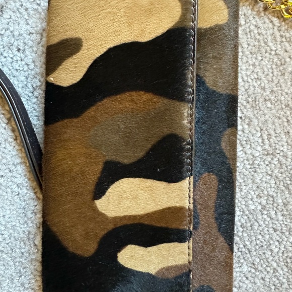 Michael Kors Wallet on Chain (removable) in Camouflage Calf Hair - Picture 7 of 10